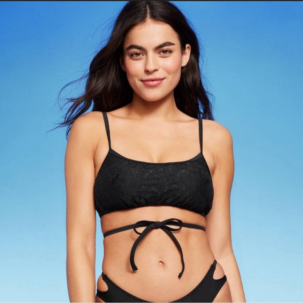 Wild fable swim suit top